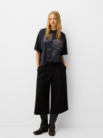 Bershka Oversized paita värissä harmaa