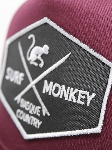Surf Monkey - Gorra deportiva en rojo