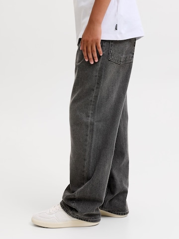 Jack & Jones Junior Baggy Jeans 'JJIAlex JJClassic' in Black