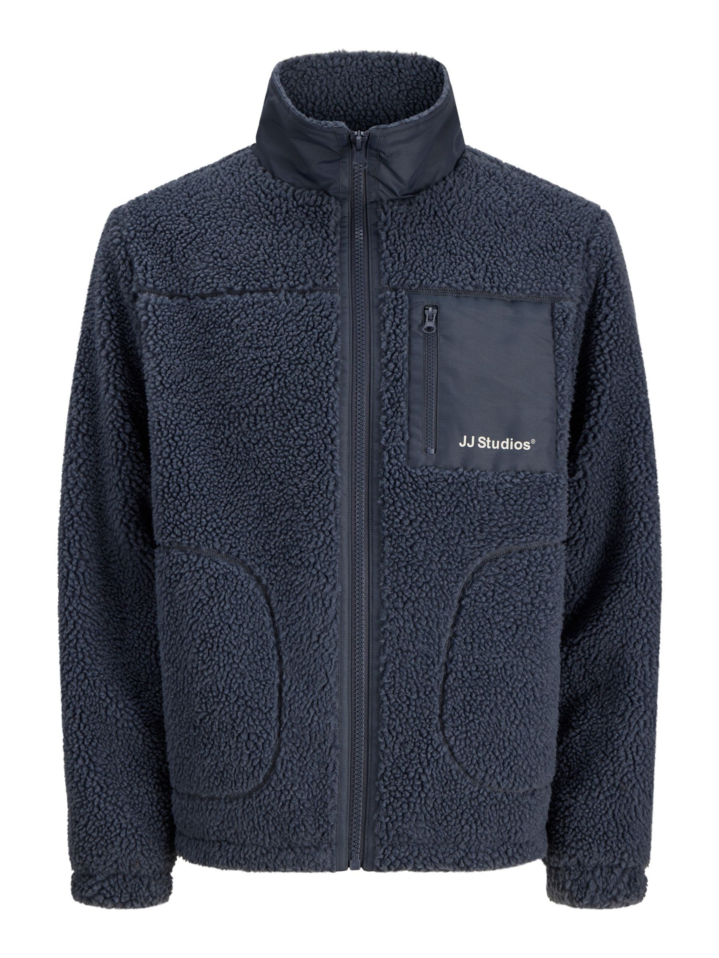 Jack & Jones Junior Fleecejakke 'JJESoho' i blå: forside