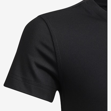 ADIDAS SPORTSWEAR - Camisa funcionais 'Techfit Aeroready Icons' em preto