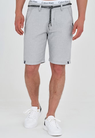 Regular Pantalon 'Sant Cugat' INDICODE JEANS en gris : devant