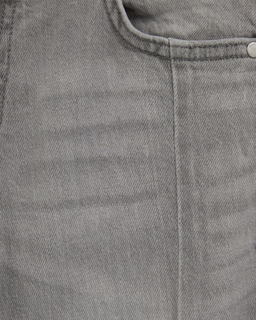 WE Fashion - Pierna ancha Vaquero en gris
