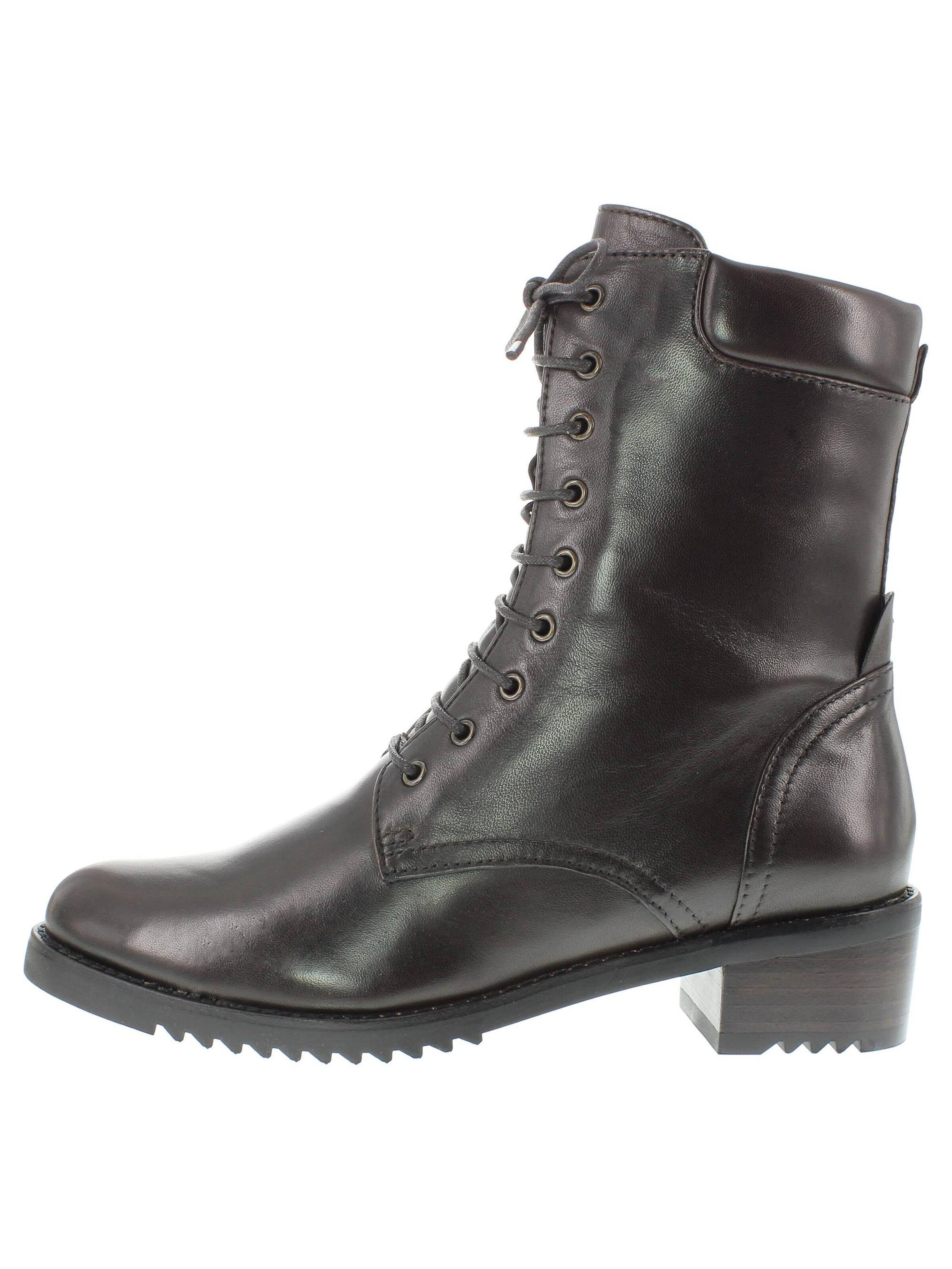 Everybody Lace-Up Ankle Boots 'BIONDA' in Brown: front