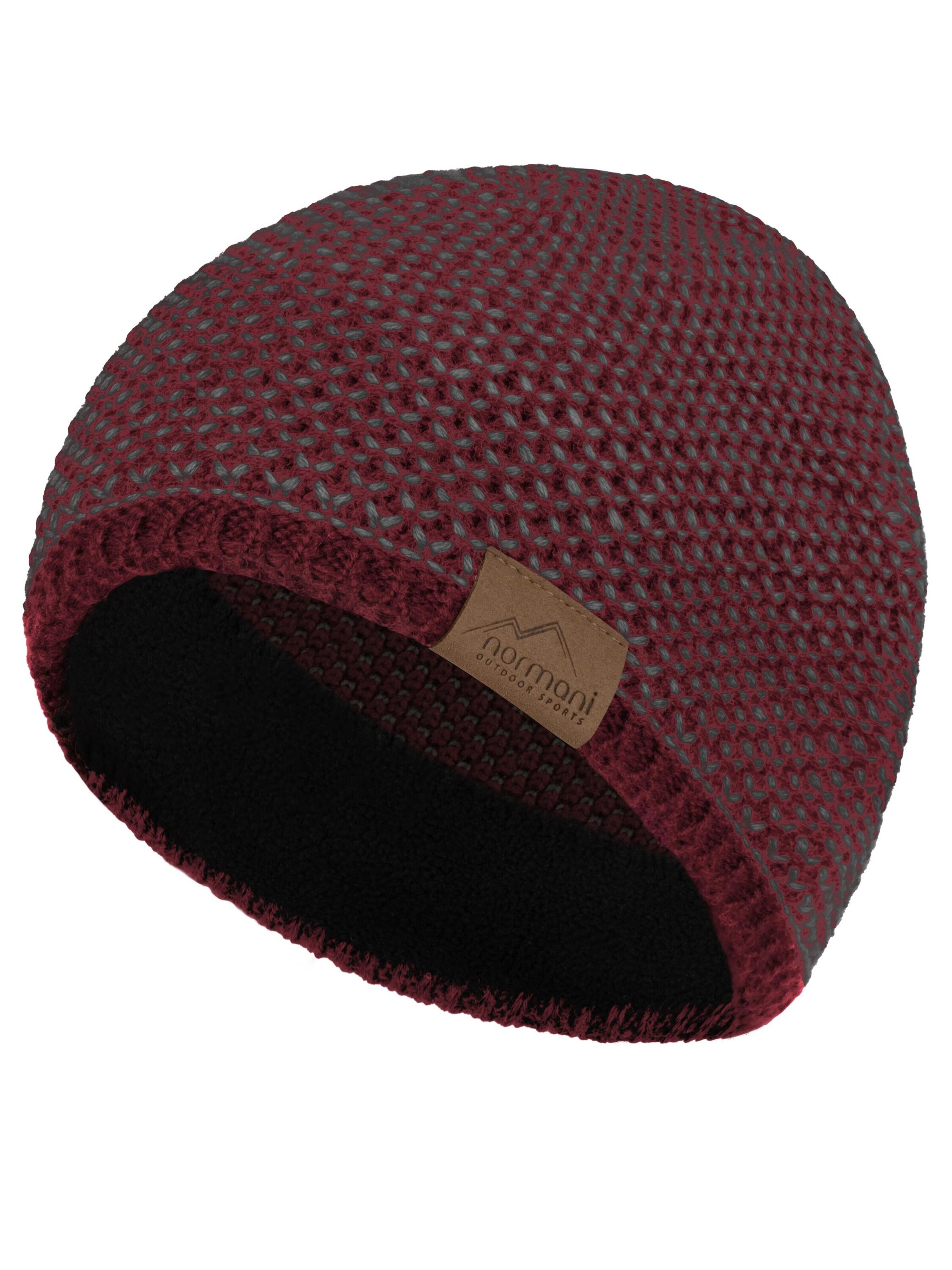 normani Beanie 'Alvik' in Red: front