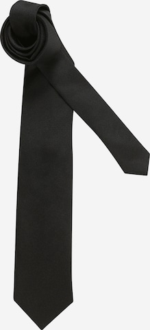 Cravate ETON en noir : devant