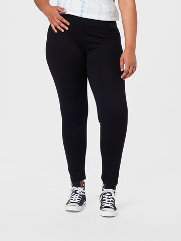 Skinny Leggings 'OFELIA' de la Persona by Marina Rinaldi pe negru: față