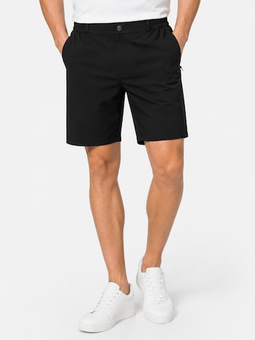 ALLTHEMEN Regular Traditional Pants 'Luftzug' in Black