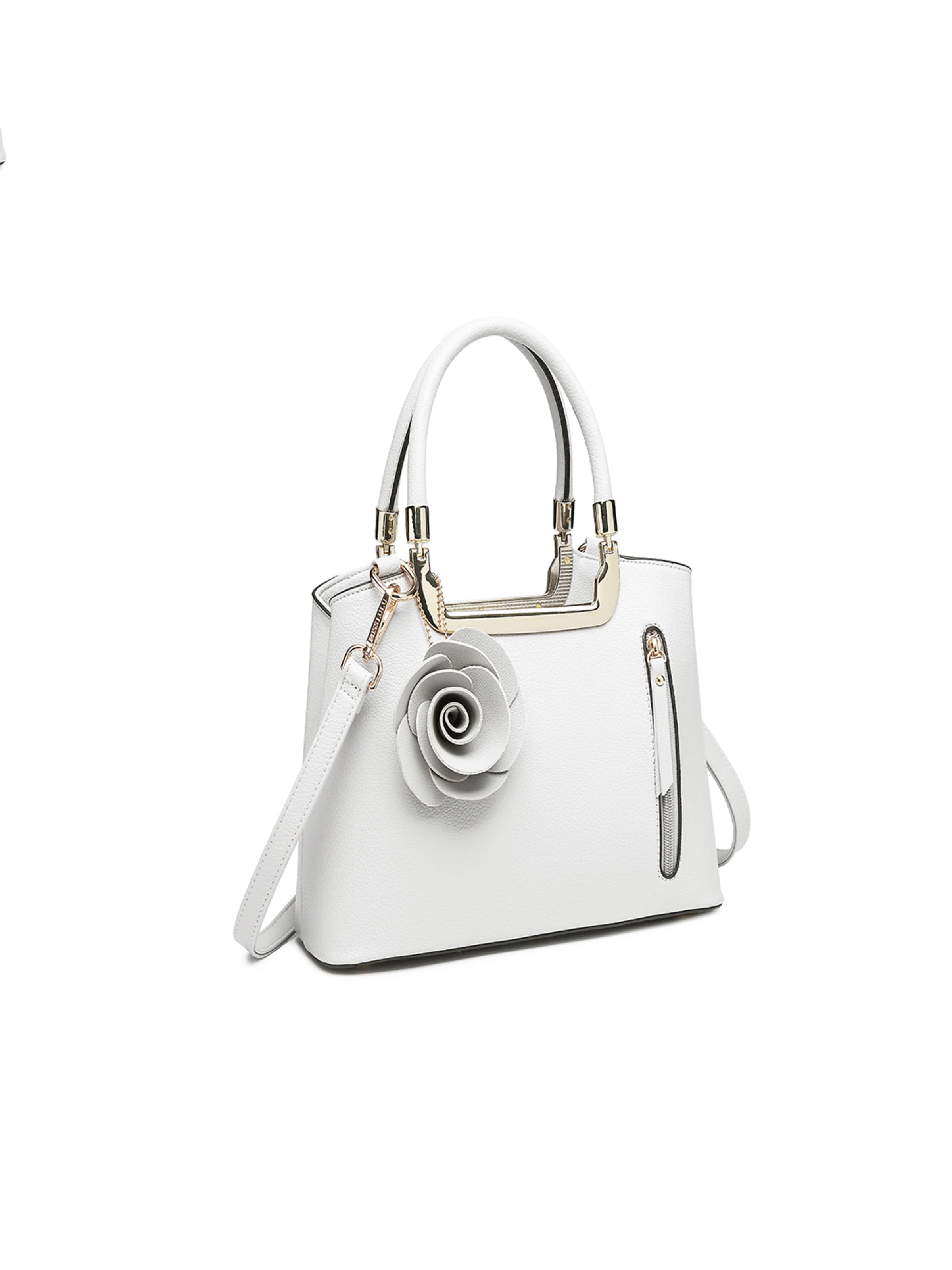 Miss Lulu Handbag in White