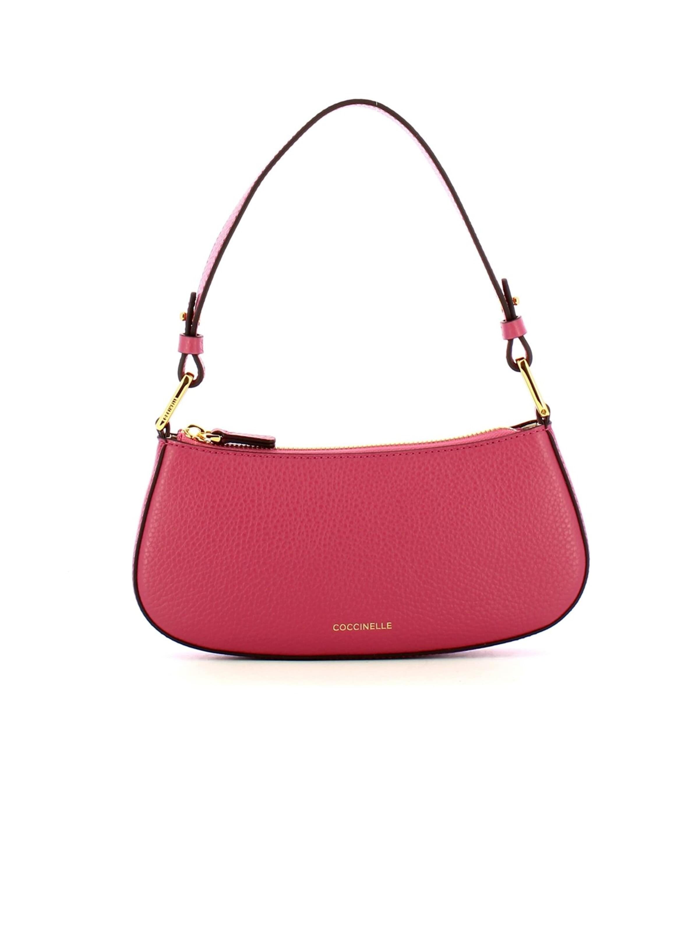 Coccinelle Shoulder Bag 'Coccinelle Shoulder Bag Silver' in Pink