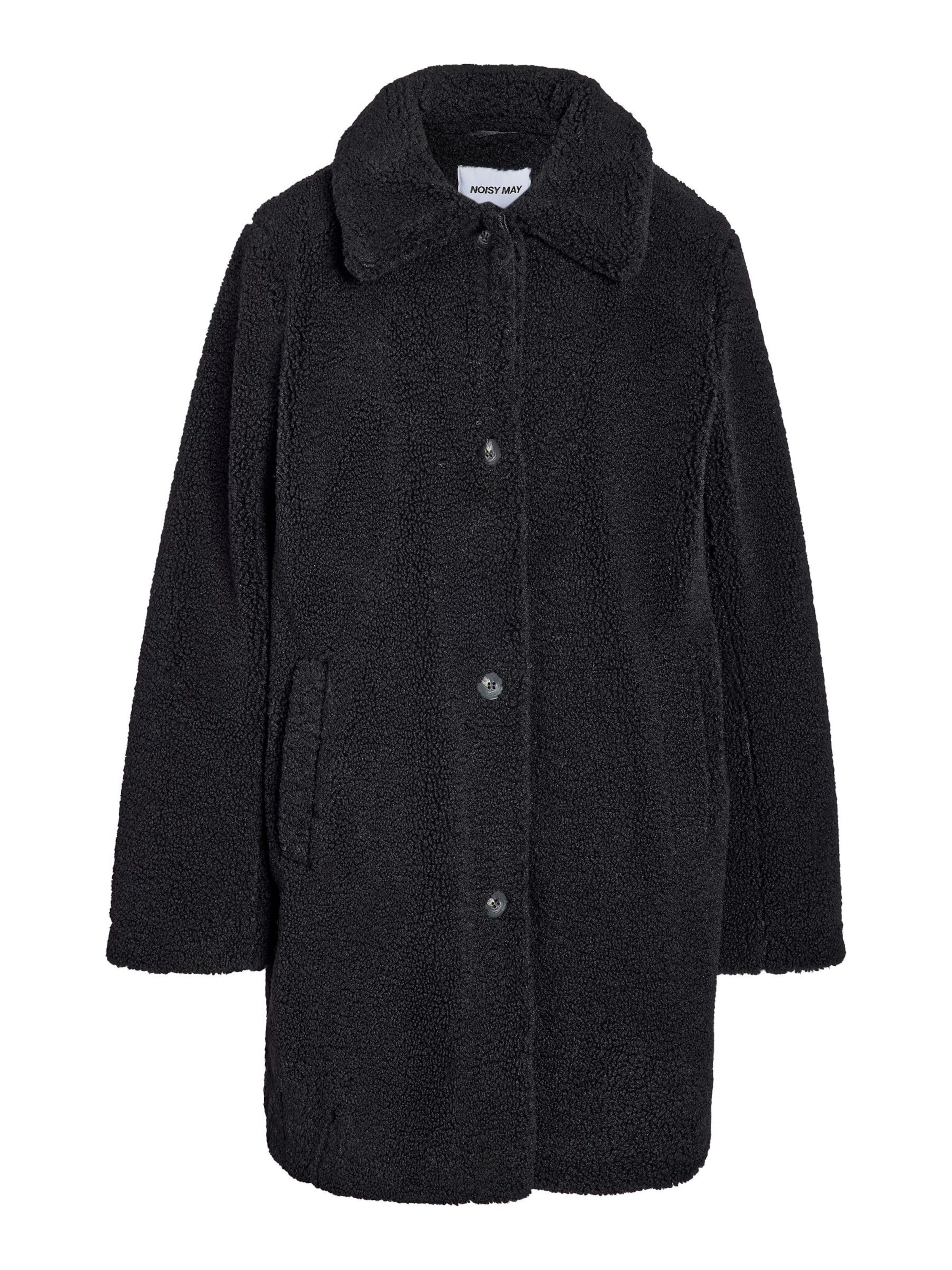 Noisy may Wintermantel 'NATI' in XS in de kleur Zwart, Productweergave