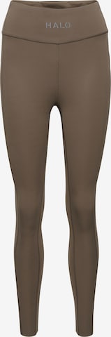 Leggings HALO en marron : devant