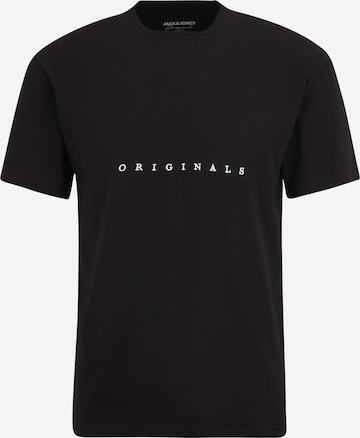 Maglietta 'Copenhagen' di JACK & JONES in nero: frontale