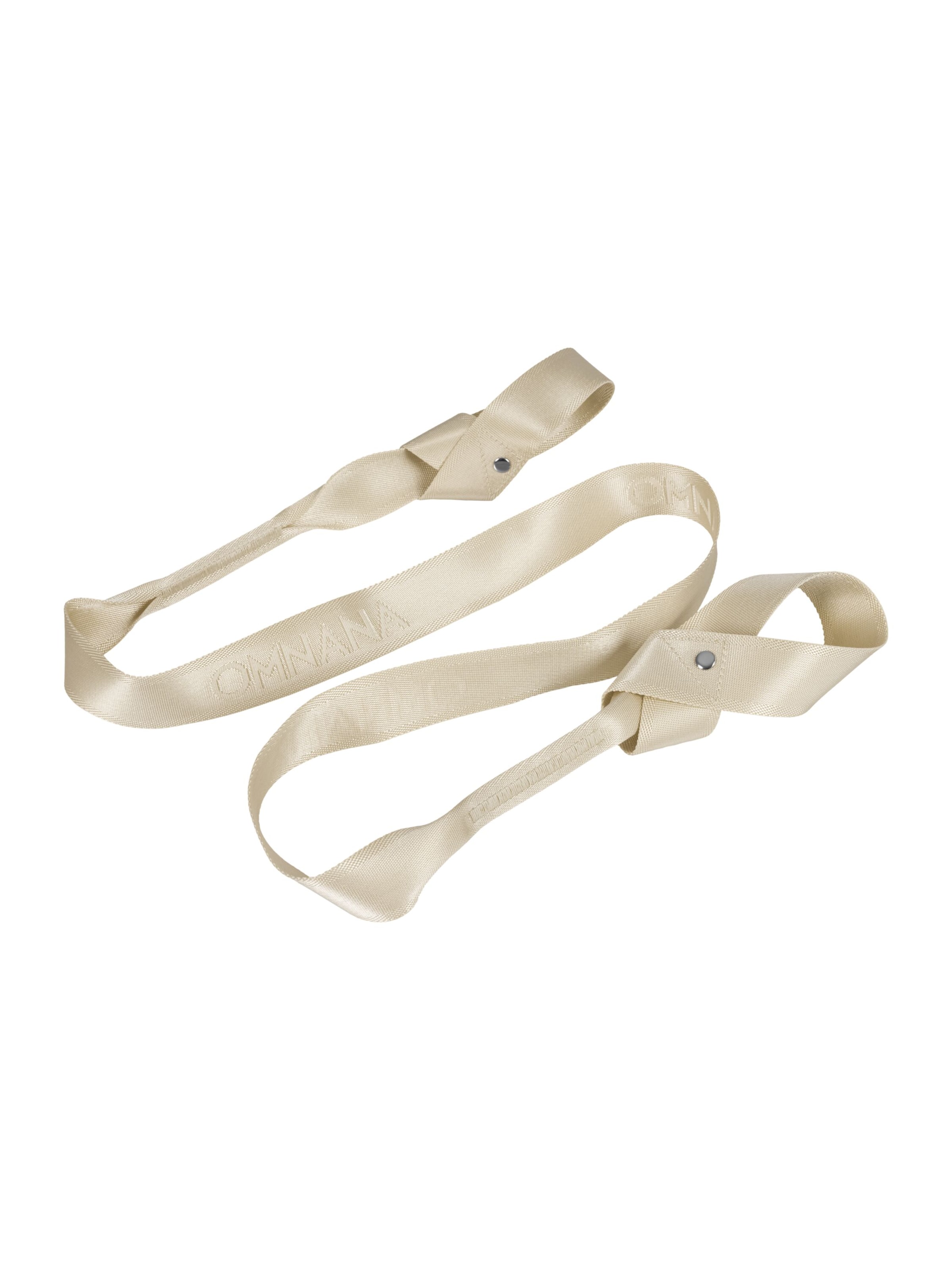 OMNANA Band in Beige: front