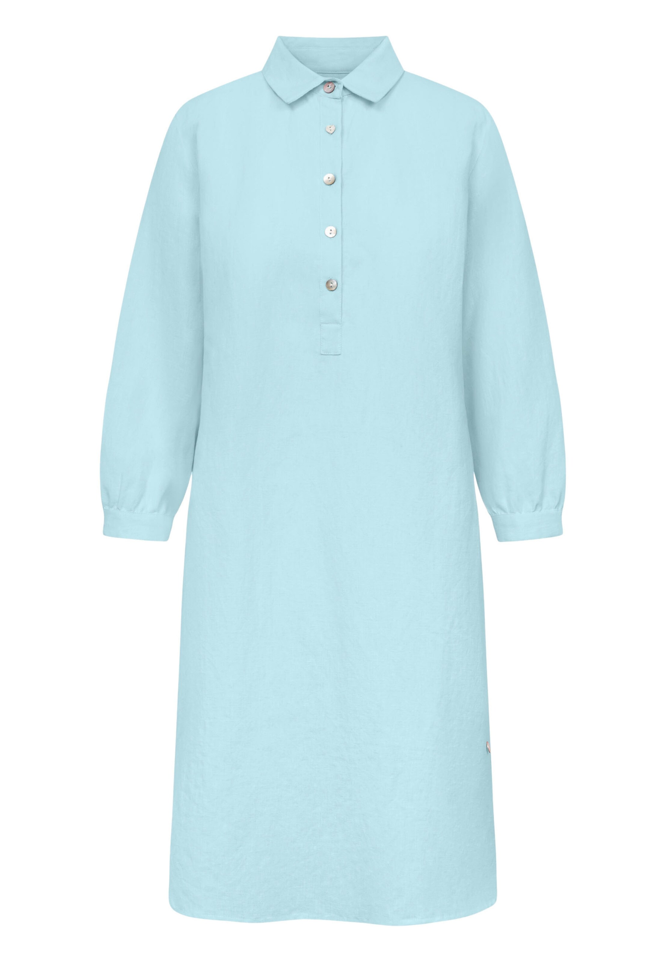 Frieda & Freddies NY Hemdblusenkleid in Blau: Vorderseite