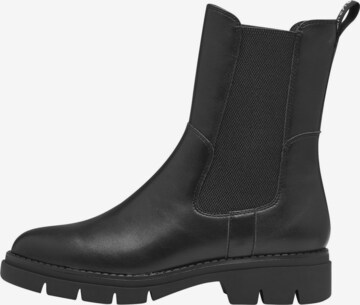 TAMARIS Chelsea boots in Zwart