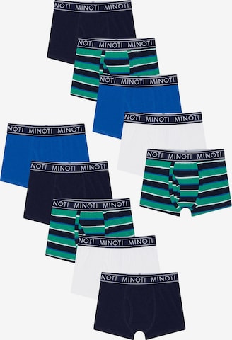 MINOTI Underwear Set in Blue: front