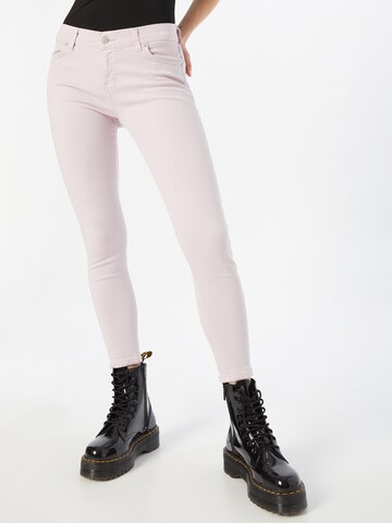 LTB Slimfit Jeans 'Lonia' in Lila: voorkant