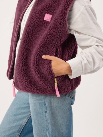 Billybelt Vest 'Sherpa Weste' in Purple