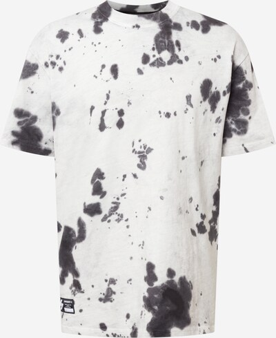 Superdry Shirt in de kleur Lichtgrijs / Zwart / Wit, Productweergave