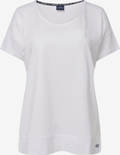 LAURASØN T-shirt en blanc, Vue avec produit