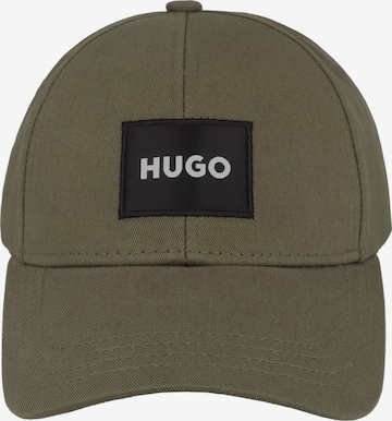 HUGO Red Cap in Green: front