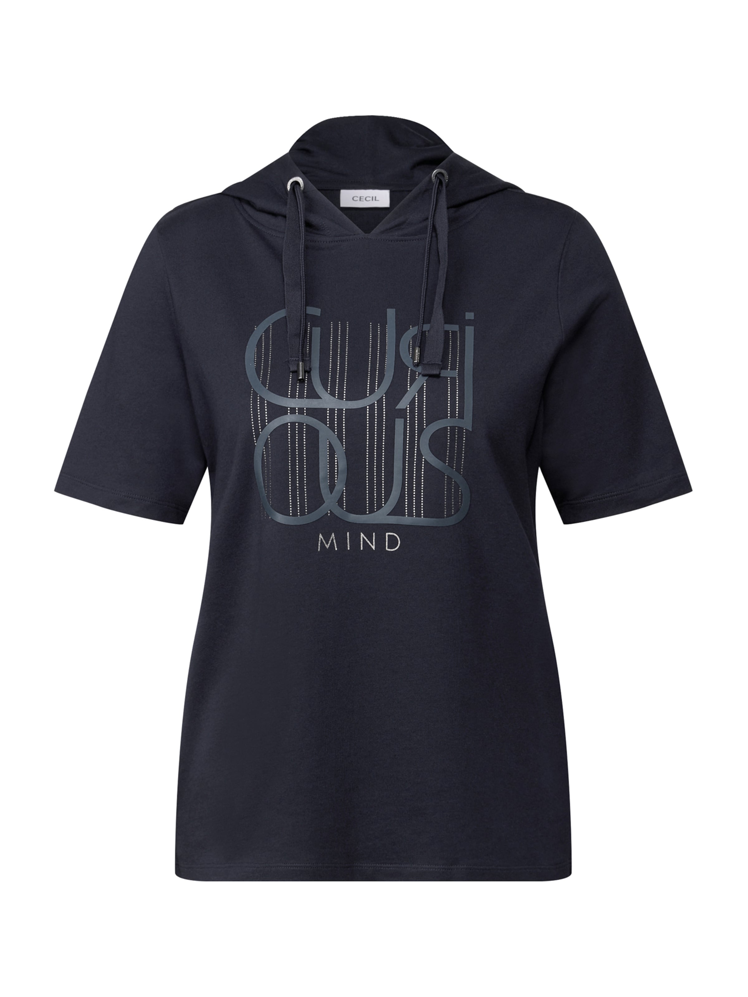 CECIL - Camiseta en azul: frente