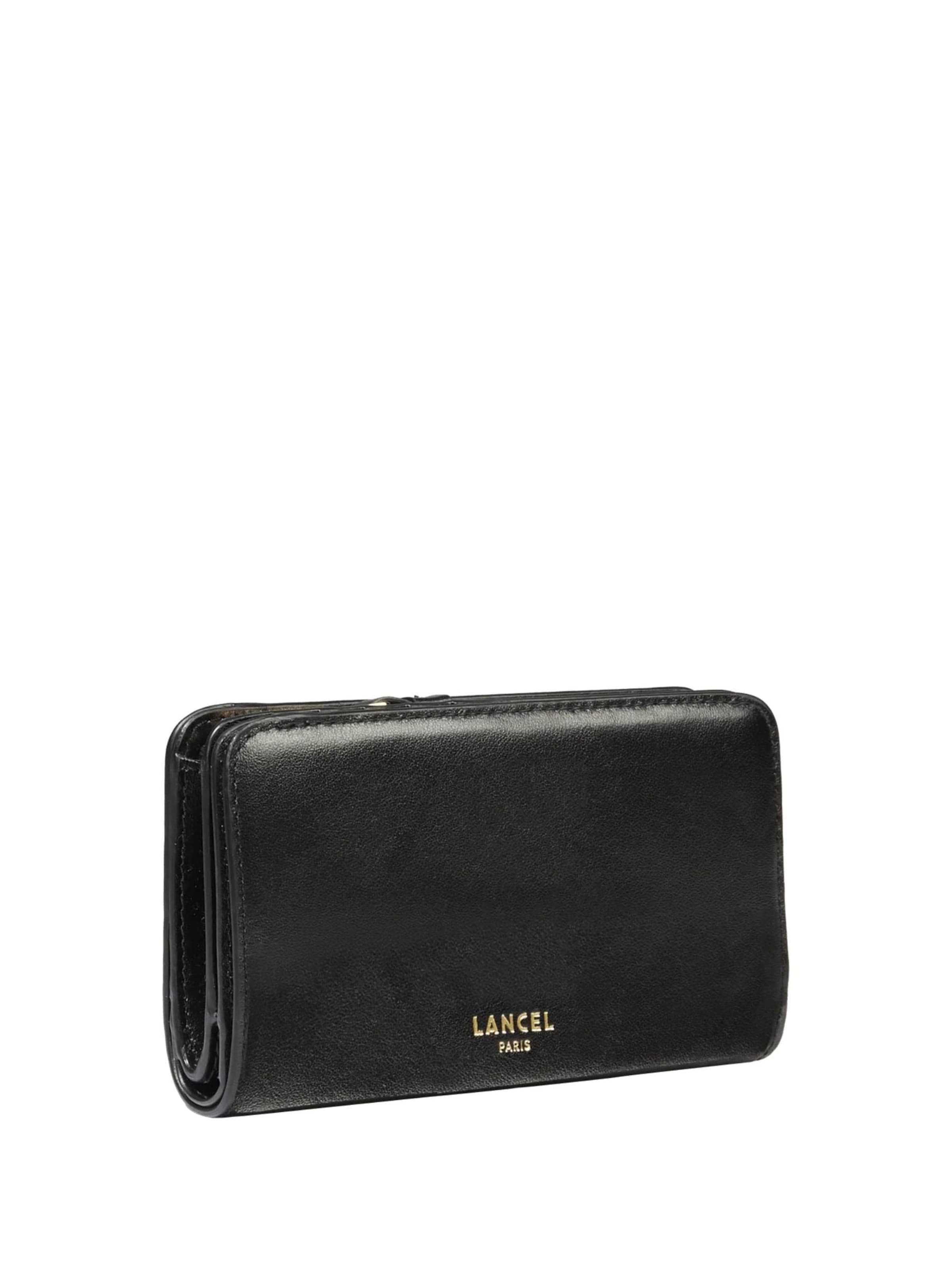 Lancel Portemonnaie‌‌‌‌‌‌‌‌ in Schwarz: Vorderseite