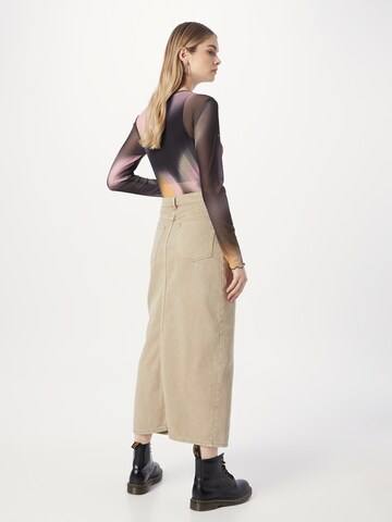 Monki Skirt in Beige