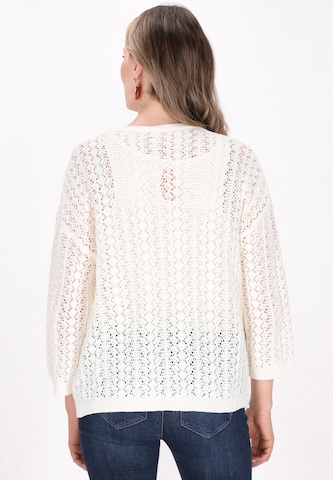 usha FESTIVAL Gebreid vest in Wit