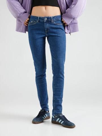 Pepe Jeans Skinny Jeans 'Pixie' i blå: forside