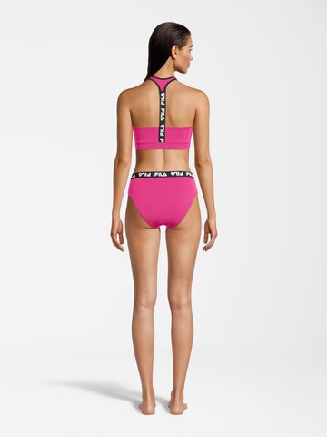 FILA Bustier Bikini 'SORANO' | roza barva