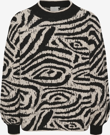 Pull-over 'Wilma' Kaffe en beige : devant