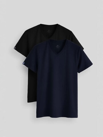 Tommy Life Majica 'T-Shirts' | modra barva: sprednja stran