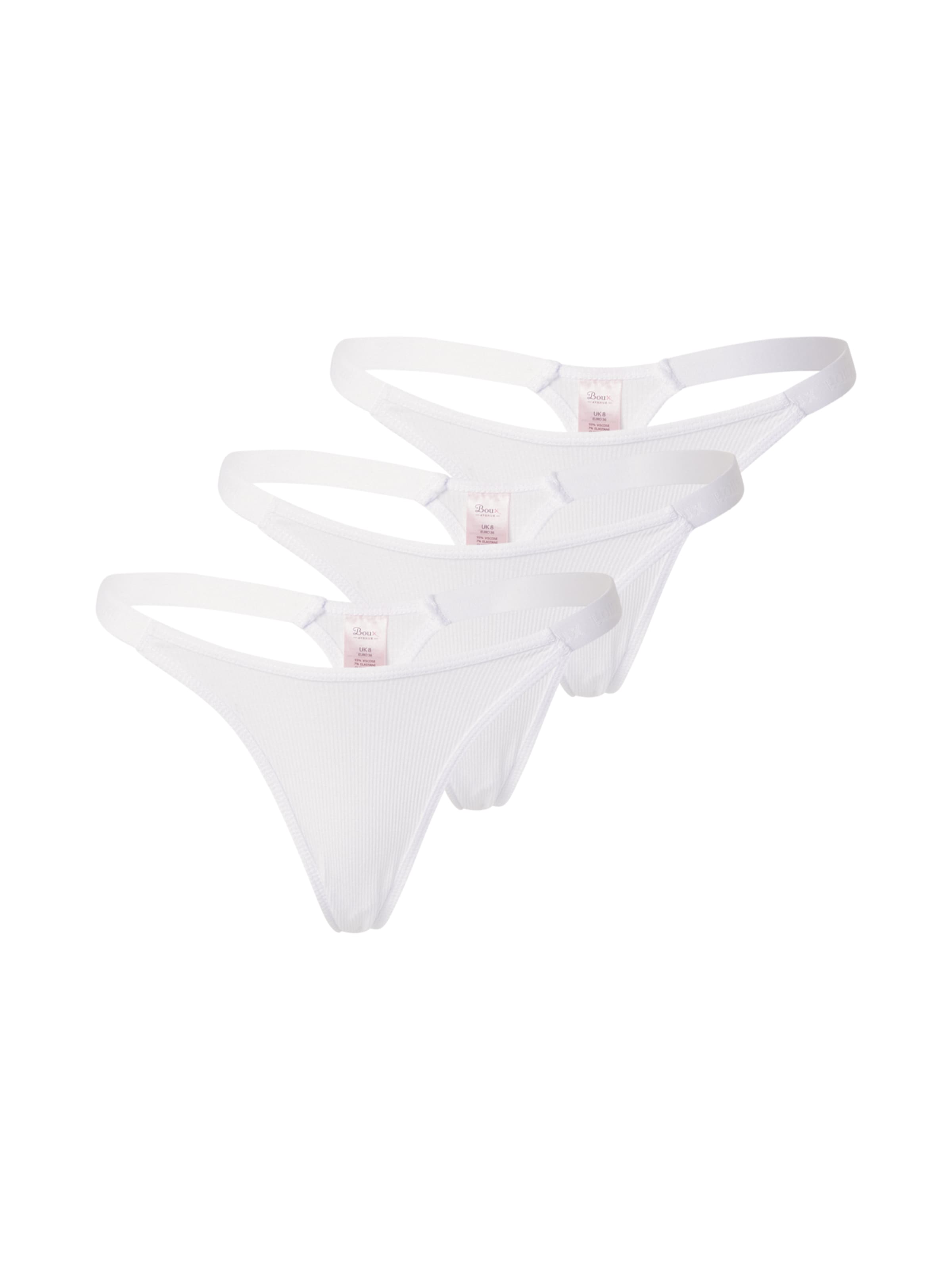 Boux Avenue Tangá 'AMIEE' - Biela: predná strana