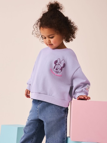 Next Sweatshirt 'Minnie Mouse' in Purple