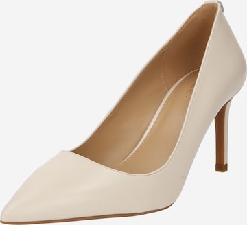 MICHAEL Michael Kors - Zapatos con plataforma 'ALINA' en beige: frente