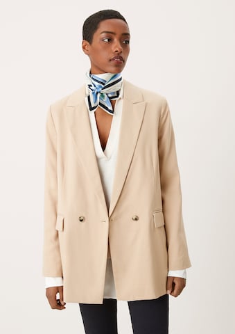 s.Oliver BLACK LABEL Blazers in Beige: voorkant