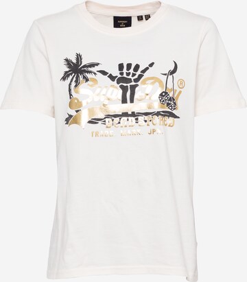 T-shirt 'Itago' Superdry en beige : devant