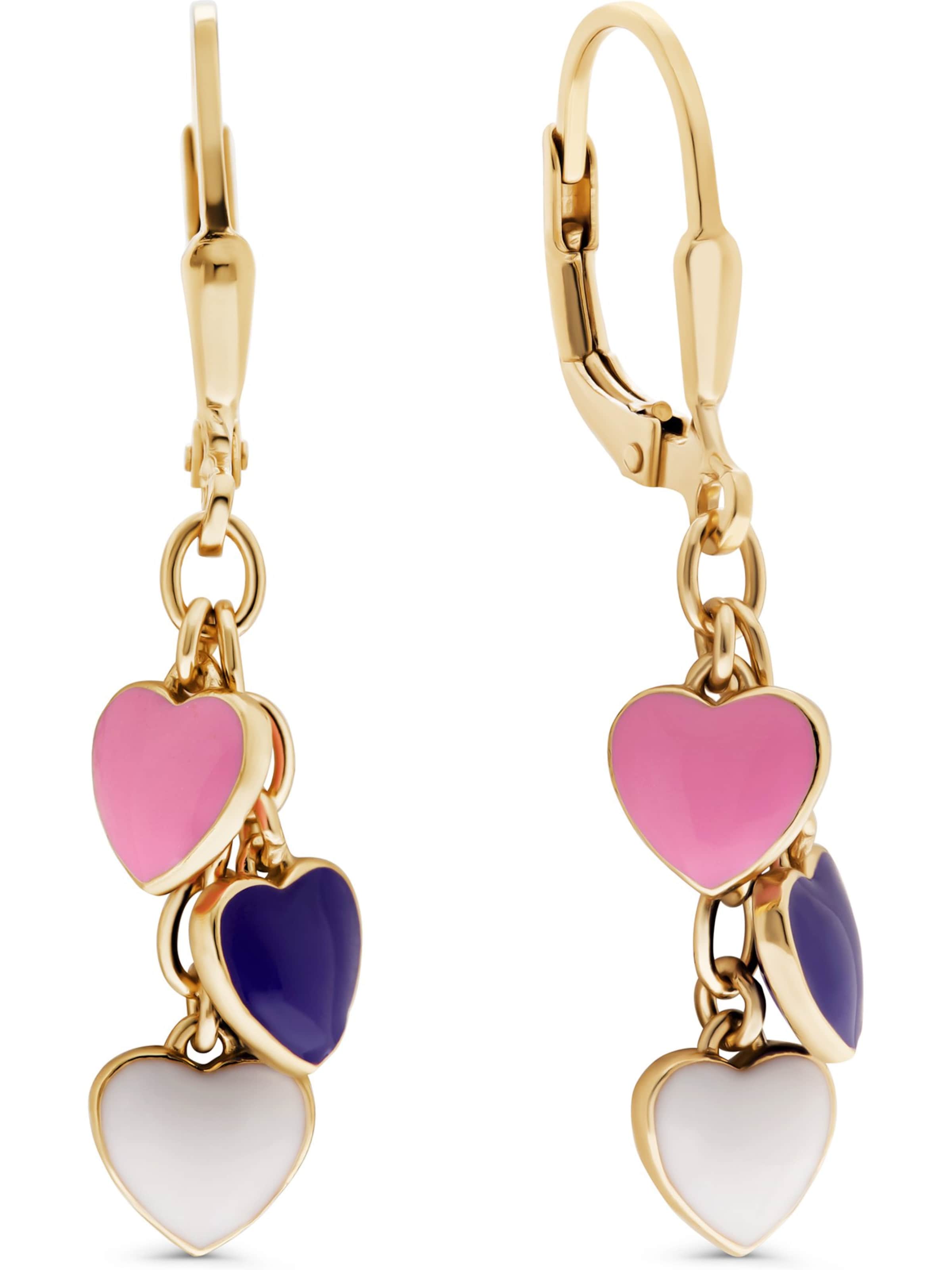 FAVS Little Friends Earrings in Gold: front