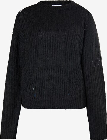 Pullover di usha WHITE LABEL in nero: frontale