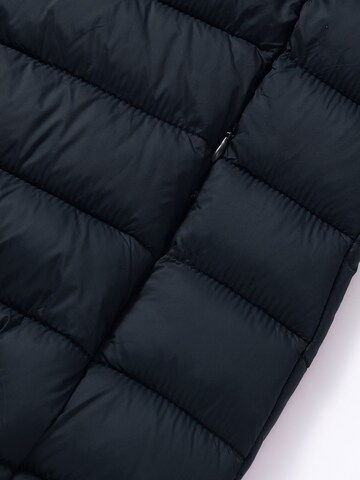 ALLTHEMEN Winter Jacket 'Stichwerk' in Blue