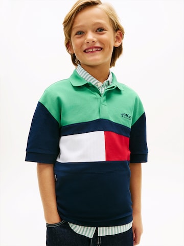 Tricou de la TOMMY HILFIGER pe verde: față