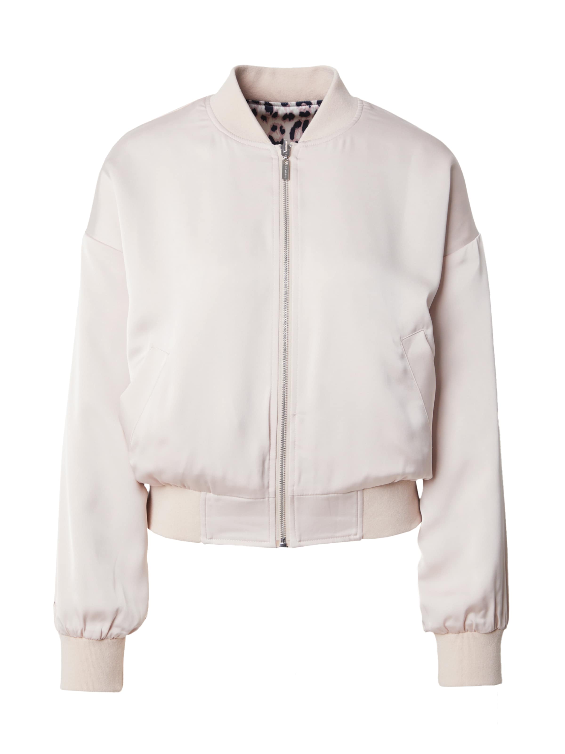 OH APRIL Φθινοπωρινό και ανοιξιάτικο μπουφάν 'Sal' σε μπεζ: μπροστά