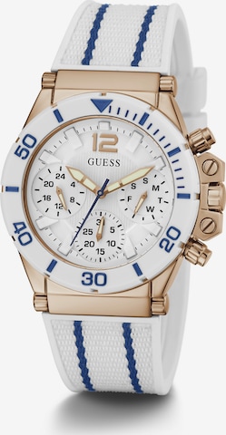 GUESS Analog Watch 'CO PILOT' in White