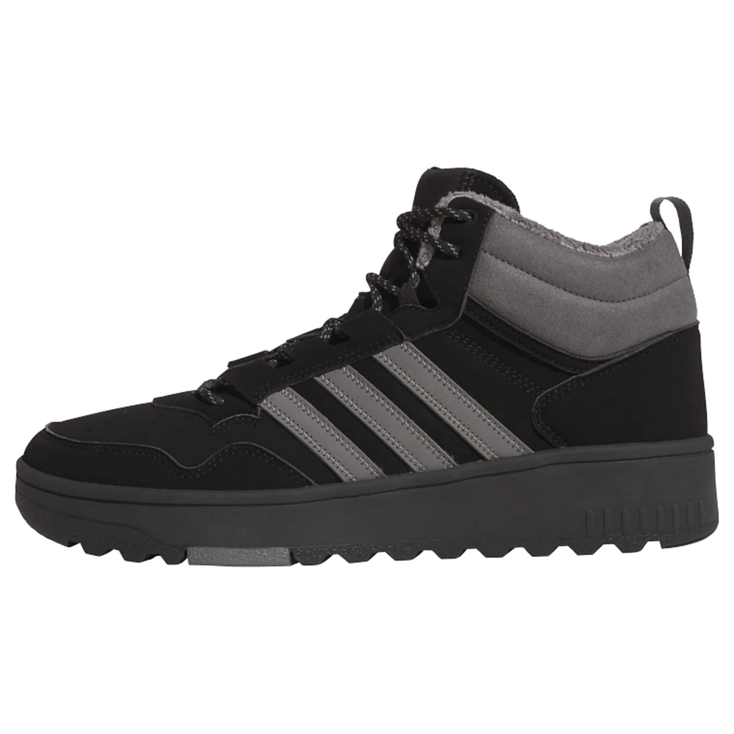 Bottines à lacets 'Hoops 4.0' ADIDAS SPORTSWEAR en noir : devant