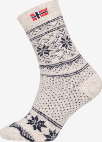 HomeOfSocks Socks 'HOS803' in Blue: front