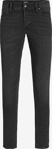 Coupe slim Jean 'JJIGlenn JJOriginal' Jack & Jones Plus en noir : devant