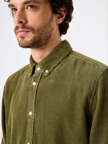 GARCIA Regular Fit Hemd in Grün