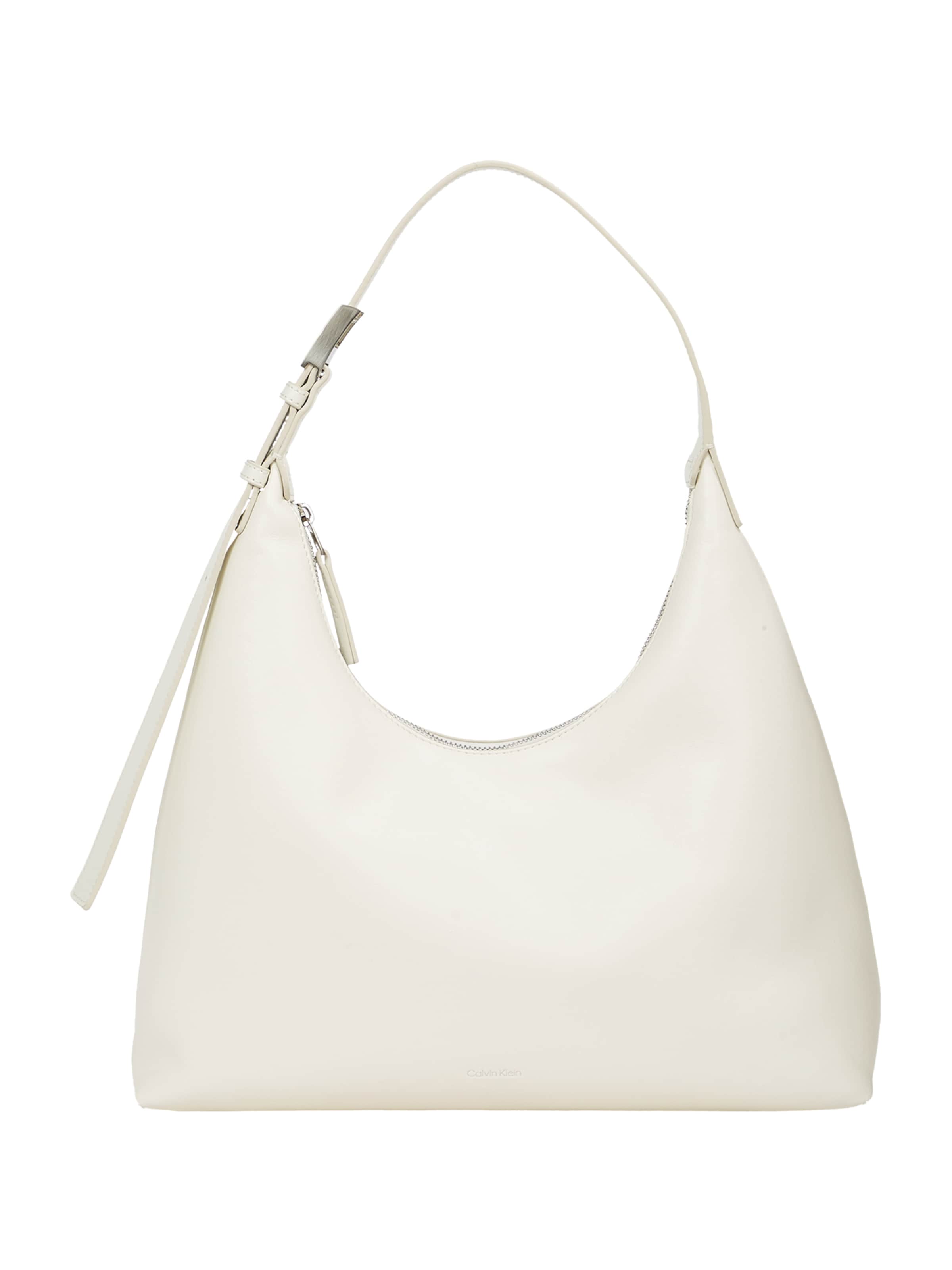 Borsa a spalla di Calvin Klein in bianco: frontale